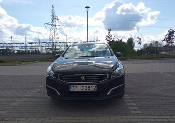 Peugeot 508 cena 51900 przebieg: 179000, rok produkcji 2015 z Polkowice małe 67